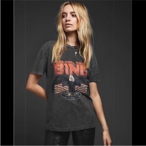 Anine Bing Vintage Bing Eagle Tee NEW Size Small